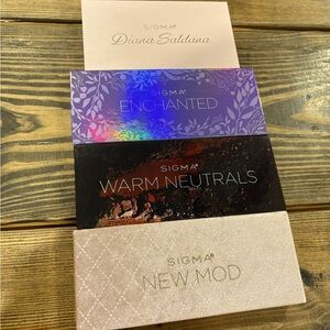 4 Sigma Beauty Eyeshadow Palettes